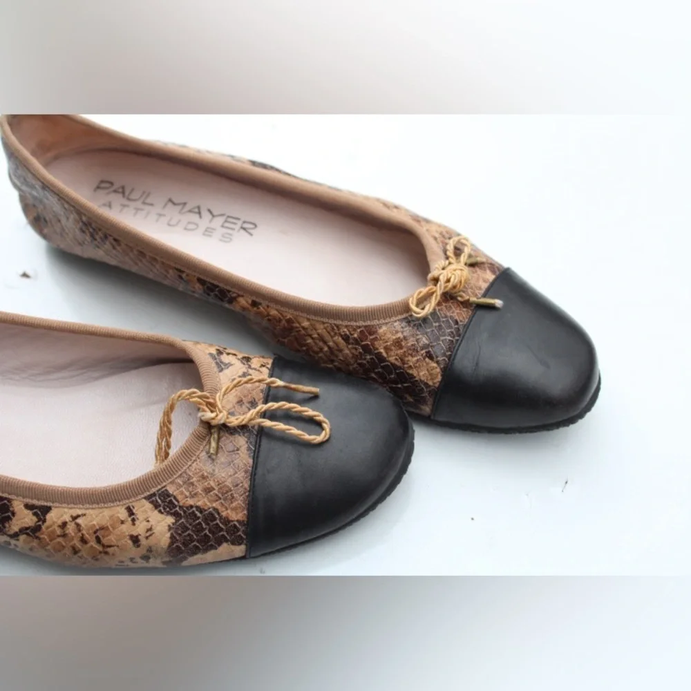 Paul Mayer Attitudes ballet flats
